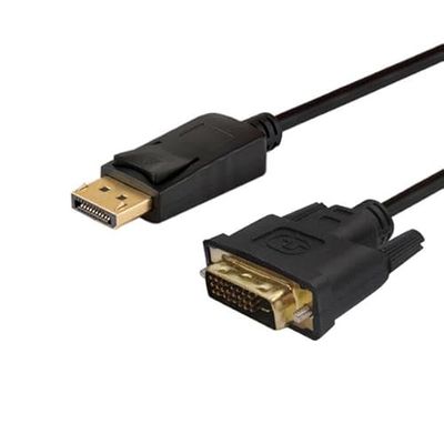 Kabel SAVIO DVI DisplayPort, 1.8, Czarny (SAVKABELCL-106)