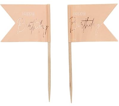 Folat Pickers Elegant Lush Blush-36 pièces, 67003, Rose(w)