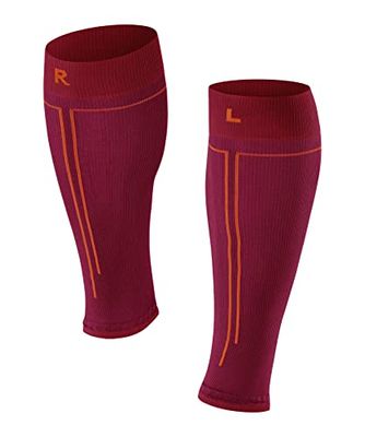 FALKE RU Compression Tube W Tb hilo funcional con compresión 1 par, Pantorrilleras Compresión Mujer, Rojo Rose 8564-O, ONESIZE