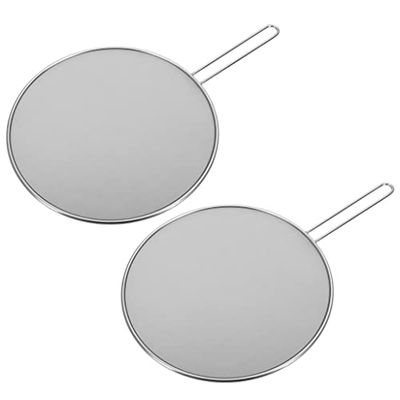 Westmark 2 protections anti-éclaboussures, Ø 30 cm, acier inoxydable, Picante, argent, 121822E3