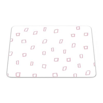 Bonamaison, Alfombrilla de ratón Rectangular con impresión Digital, Antideslizante, para Oficina y hogar, tamaño: 22 x 18 cm