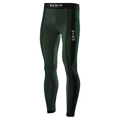 SIX2 Dark Green Leggins Carbon Underwear XL Unisex Adulto