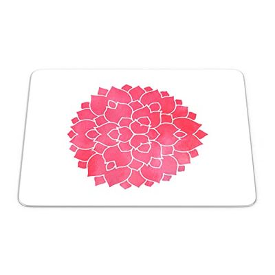 Bonamaison, Tapis de Souris Rectangle Imprimé Numériquement, Fond Antidérapant, pour Bureau et Maison, Taille: 22x18cm