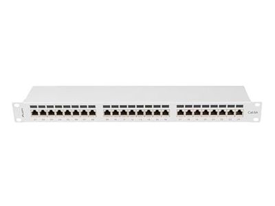 LANBERG PPSA-1024-S PATCH PANEL 24 PUERTOS 1U CAT.6A FTP GRIS