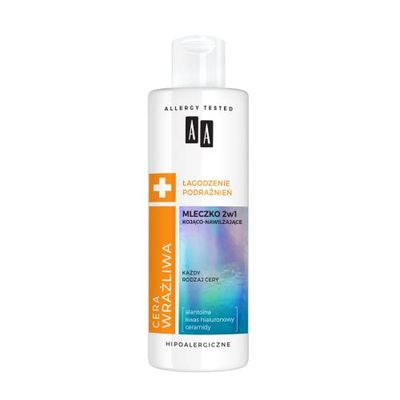 AA Cera Sensitive Milk 2-in-1 Soothing Moisturising 200 ml