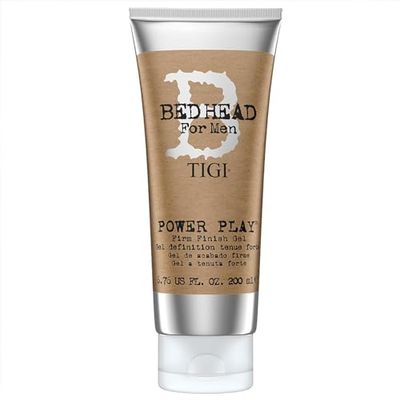 Bed Head for Men by TIGI - Power Play Mens Hair Gel - Strong Hold - Hair Styling - 200 ml