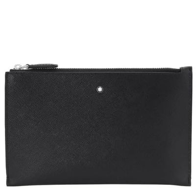 Montblanc MB Sartorial Pouch Small Portadocumentos, Adultos Unisex, BK (Negro), Talla Única