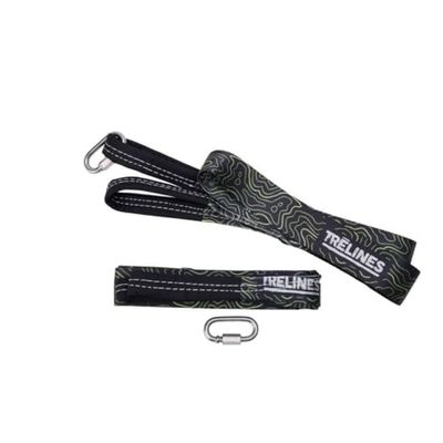 Trelines Kit de Sangles - 2 pièces | Sangles de Fixation pour Arbres de Jardin ou de Camping
