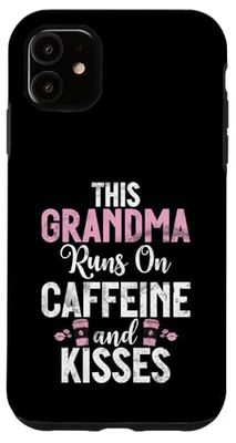 Esta abuela funciona con cafeína y besa a la nueva abuela Carcasa para iPhone 11