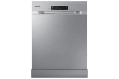 Samsung Dishwasher, Freestanding, With Auto Door, 14 Place Setting, Series 7, Silver, DW60CG550FSREU