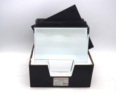Square Mirror with Candle Holder 24 cm 278