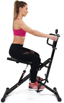 TechFit All Crunch krachttrainer, dubbele fiets, full-body trainer, opvouwbaar, voor het ontspannen van benen, rug, armen, billen en buik
