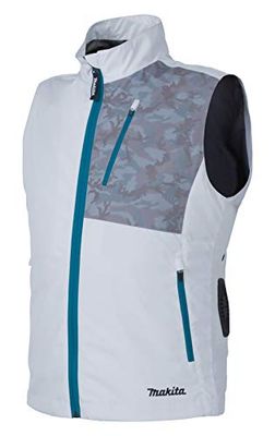 Makita DFV210Z3XL - Chaleco de ventilador sin escobillas de iones de litio CXT a 18V LXT de 10,8 V - Batería y soporte de batería no incluidos