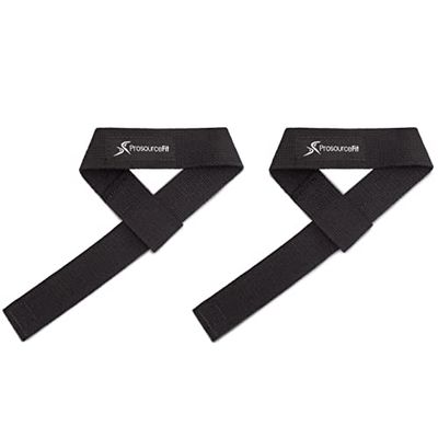 ProsourceFit Weight Lifting Correas, Unisex-Adult, Black, One Size