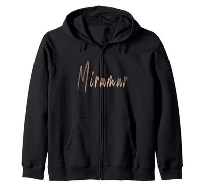 Miramar Florida Vintage elegant design Zip Hoodie