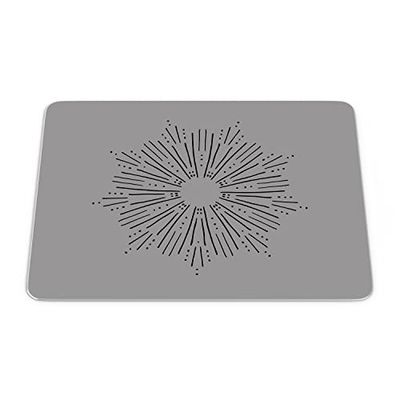 Bonamaison, Tapis de Souris Rectangle Imprimé Numériquement, Fond Antidérapant, pour Bureau et Maison, Taille: 22x18cm