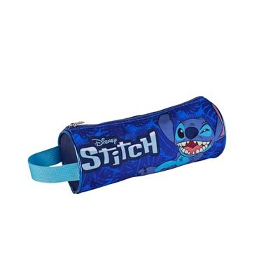 TOYBAGS Pennenetui, rond, 8 x 22 x 8 cm., Zwart, L
