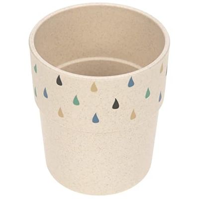 LÄSSIG Kinderbeker, drinkbeker, beker, kinderservies, zonder melamine, BPA-vrij, voor vaatwasser en magnetron/mok Little Water Walvis