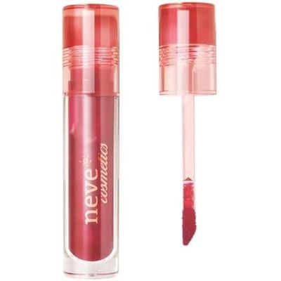 Neve Cosmetics odcień warg Ruby Juice, lekki jak odporny na wodę jak atrament | "Na zestawie"