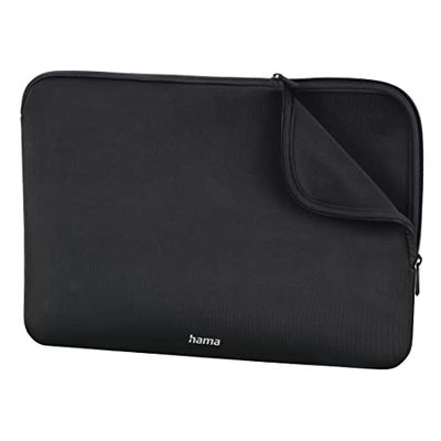 Hama Funda para portátil de hasta 16,2 pulgadas (neopreno, funda para portátil de 16,2 pulgadas, hasta 41 cm, funda para ordenador portátil, con cremallera, apta para Apple MacBook Pro de 16,2