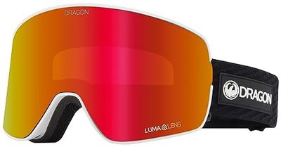 Dragon Unisex Adult Prescription Frames NFX2 - Icon/Llredion+Llltrose with Lumalens Red Ion Lens
