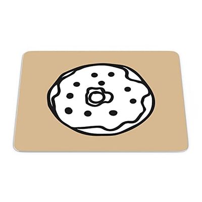 Bonamaison, Rectangle Pop Art Digital Printed Mouse Pad, Non-Slip Base, for Office and Home, Size: 22 x 18 cm