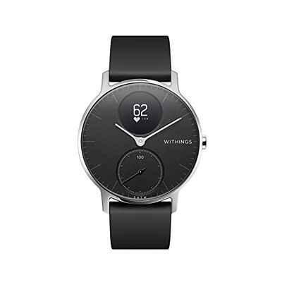 Withings Steel HR - Hybride Smartwatch - Activity Tracker met verbonden gps, hartslagsensor, slaapmonitor, slimme meldingen, waterbestendig en een batterijlevensduur van 25 dagen