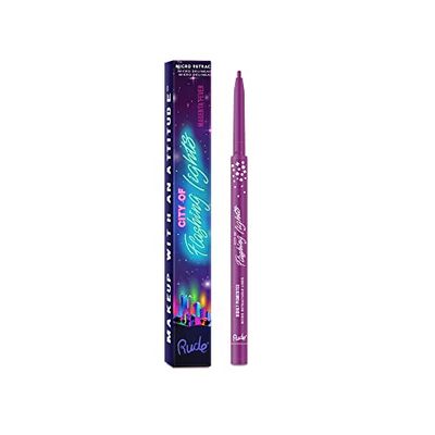 RUDE - Delineador Micro Retráctil | Precisión Duradera | Color Magenta Vibrante | Fácil de Usar | Diseño Compacto para Llevar, Magenta Fever, 1 unidad (Paquete de 1)