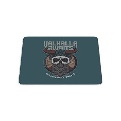 Bonamaison, Digital Print Rectangle Mouse Mat Non-slip Base for Office and Home, Size: 22x18cm