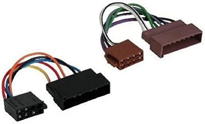 Hama Adaptateur automobile ISO pour Ford, Mazda et Jaguar (pour différents modèles Ford à partir de Janvier 1993, Mazda à partir de 1996 et Jaguar à partir de 1999)