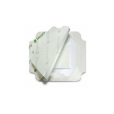Mepore 275100 Film and Pad Dressing, Vapour-Permeable Adhesive Film With Absorbent Pad Sterile, 4 cm x 5 cm (Pack of 340)