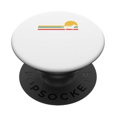 Perro salchicha vintage retro PopSockets PopGrip Adhesivo