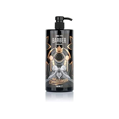 BARBER MARMARA Men's Hair Conditioner 1150 ml Hairdresser Cabinet Conditioner Men Hairdressing Supplies Reduces Hair Loss Barber Shop Hair Treatment Free from Silicone and Salt for All Hair Types