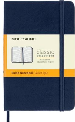 Moleskine - Carnet de Notes à Pages Blanches, Vert (Myrte) - Format de Poche 9 x 14 cm