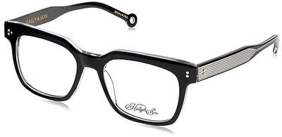 Hally & Son Kit Optical-Sun HS834V 52 18 145 glasögon, svart, män, svart, svart