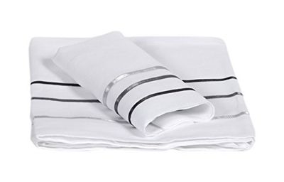 Lait Baby LFCUVL beddengoed Via Lattea, wit/grijs, 100x125/30x40