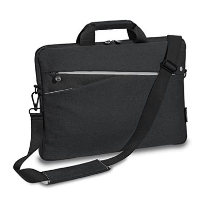 PEDEA laptop bag "Fashion" bag for notebooks with screens up to 13.3 inches (33.8 cm); shoulder bag with shoulder strap, black
