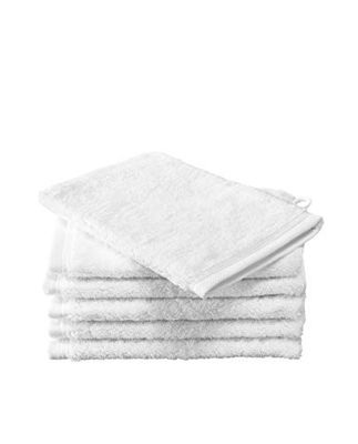 De Witte Lietaer Contessa Toilet Gloves, Cotton, White, 6 Gloves