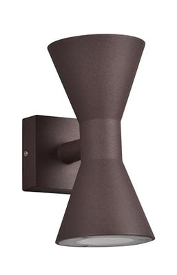 Trio Leuchten Applique d’extérieur Ardas 212560224, aluminium moulé sous pression couleur rouille, sauf 2x GU10
