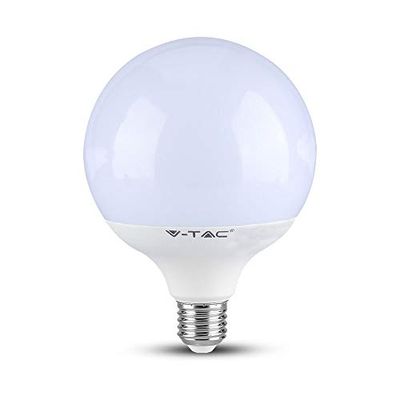 V-TAC Lampadina LED Globo con Chip Samsung attacco E27 22W, Bianco Caldo