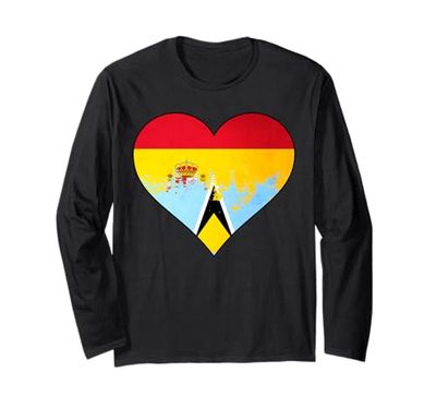Bandiera del patrimonio del cuore della Spagna e di San Maglia a Manica