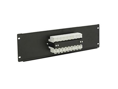 FB Splitter, negro 059715 Eurolite PDM 3U-9x16a