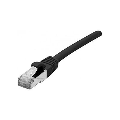 EXC 850875 Koper Cat.6 F/UTP LSZH Patchkabel - Zwart