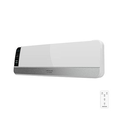 Cecotec elektrische radiator, laag besparend keramisch klaar, warm 5250 zwenkkast, keramisch 2000W, LED-display, oscillatie, IPX2, timer, 3 modi, oververhittingsbeveiliging, afstandsbediening