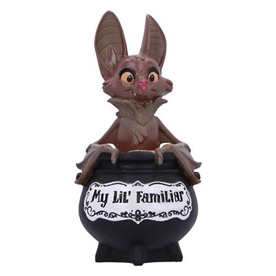 Nemesis Now My Lil Familiar Vesper 10.5cm, Resin, Bat Witch Figurine, Gothic Décor, Cast in the Finest Resin, Expertly Hand-Painted