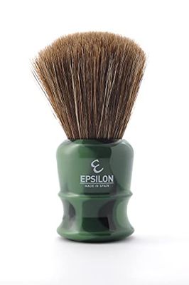Epsilon Pędzel do golenia, koń, brązowy, Fan Shape, 26 mm, standard, jedyny w swoim rodzaju