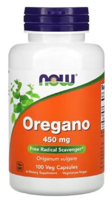 Now Foods – Oregano 450mg | Immune and Digestive Support – 100 Veg Capsules