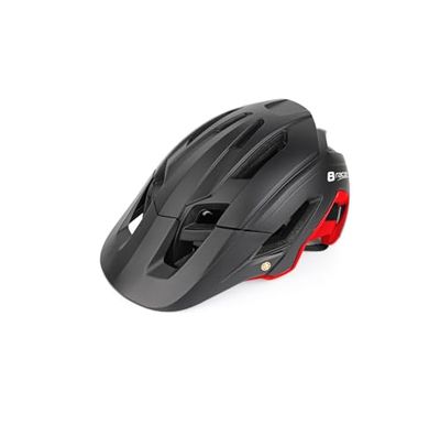 B-RACE STONE II IN-MOLD HELMET BLACK/RED S/M 54/58