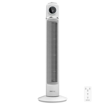 Cecotec Torenventilator EnergySilence 320 Max Skyline Retro Smart White van 32", 40 W, LED-display, Touch en afstandsbediening, 3 snelheden, 3 Modi, Timer 12 uur en Oscillatie 72º