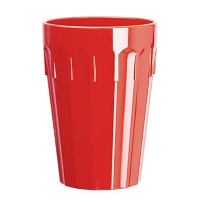 Olympia gobelet en polycarbonate rouge - 260ml 9oz (boite de 12)